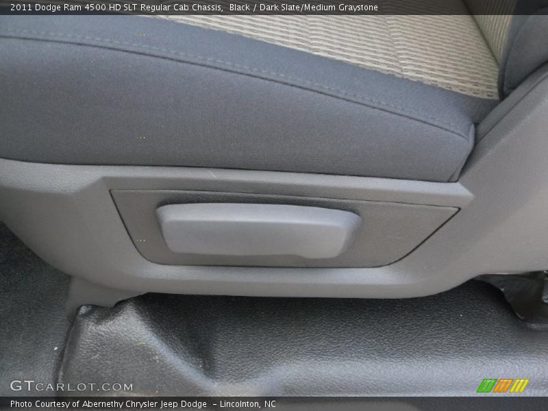 Black / Dark Slate/Medium Graystone 2011 Dodge Ram 4500 HD SLT Regular Cab Chassis