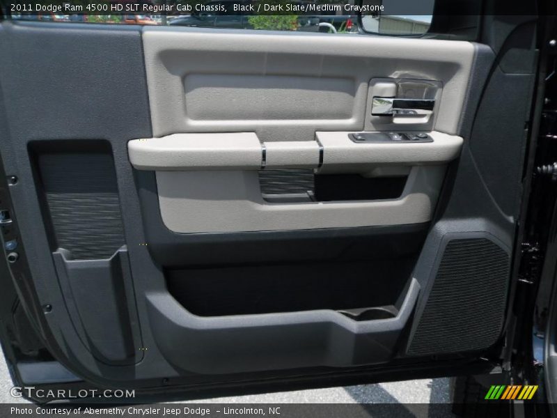 Black / Dark Slate/Medium Graystone 2011 Dodge Ram 4500 HD SLT Regular Cab Chassis