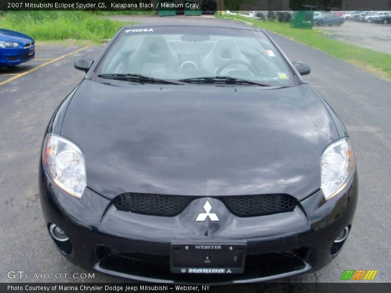 Kalapana Black / Medium Gray 2007 Mitsubishi Eclipse Spyder GS