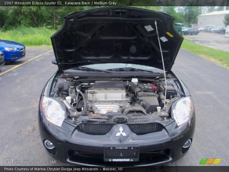 Kalapana Black / Medium Gray 2007 Mitsubishi Eclipse Spyder GS