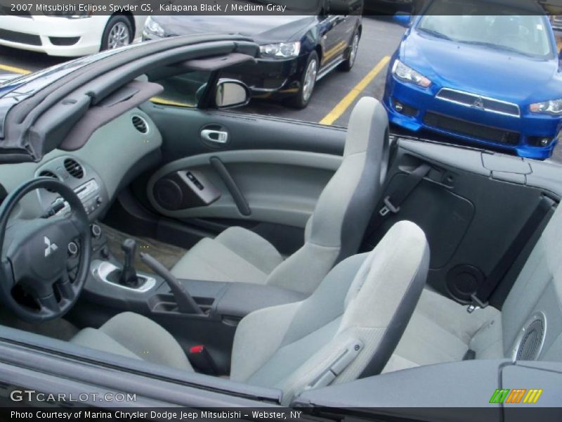 Kalapana Black / Medium Gray 2007 Mitsubishi Eclipse Spyder GS