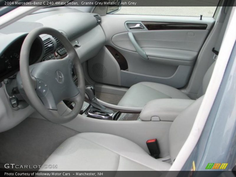 Granite Grey Metallic / Ash Grey 2004 Mercedes-Benz C 240 4Matic Sedan