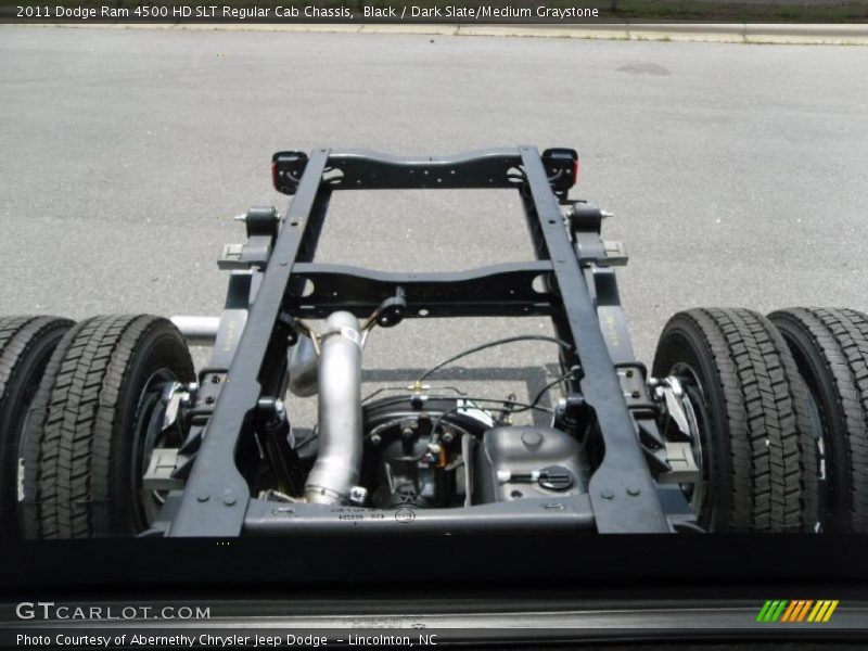 Black / Dark Slate/Medium Graystone 2011 Dodge Ram 4500 HD SLT Regular Cab Chassis