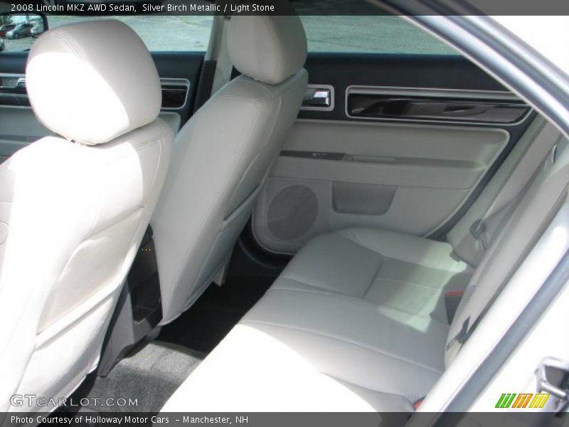 Silver Birch Metallic / Light Stone 2008 Lincoln MKZ AWD Sedan