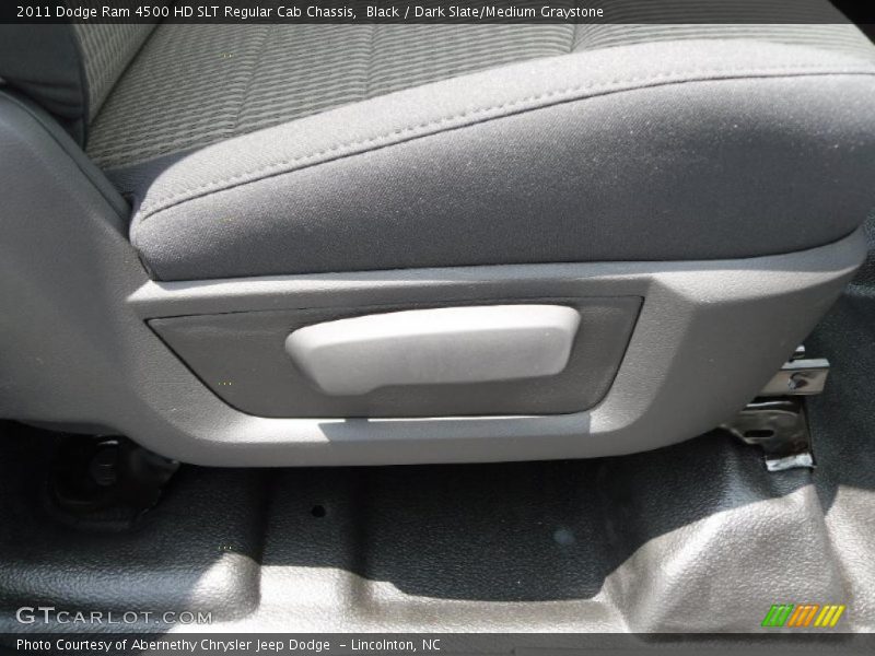 Black / Dark Slate/Medium Graystone 2011 Dodge Ram 4500 HD SLT Regular Cab Chassis