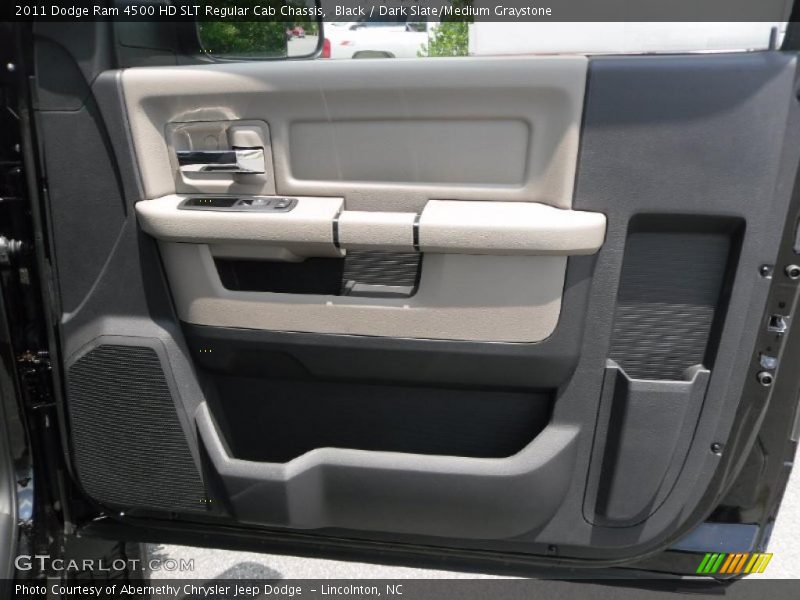 Black / Dark Slate/Medium Graystone 2011 Dodge Ram 4500 HD SLT Regular Cab Chassis