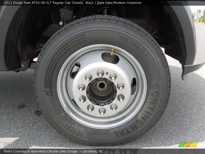 Black / Dark Slate/Medium Graystone 2011 Dodge Ram 4500 HD SLT Regular Cab Chassis