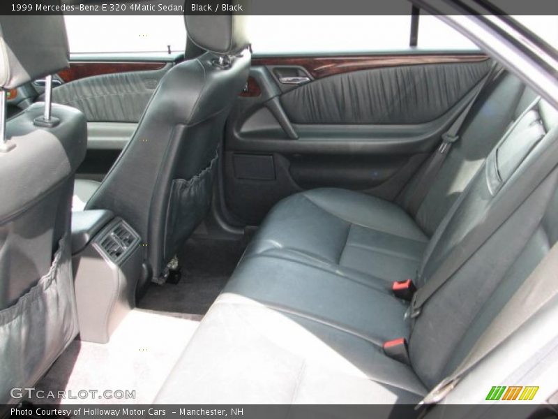 Black / Black 1999 Mercedes-Benz E 320 4Matic Sedan