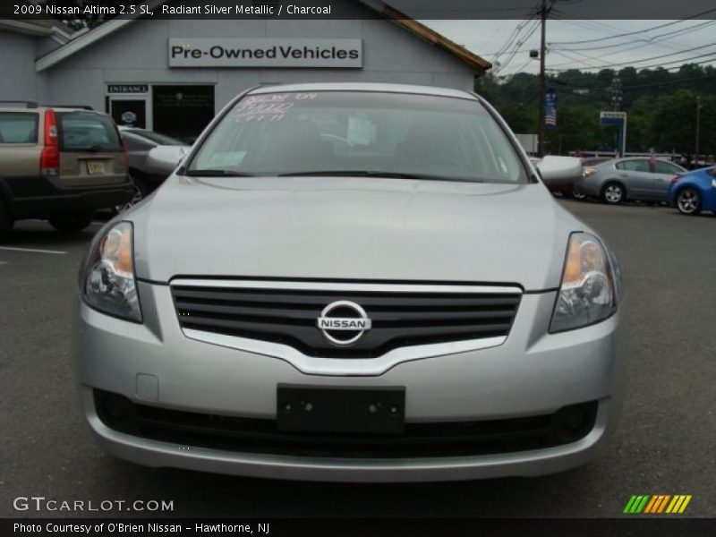 Radiant Silver Metallic / Charcoal 2009 Nissan Altima 2.5 SL