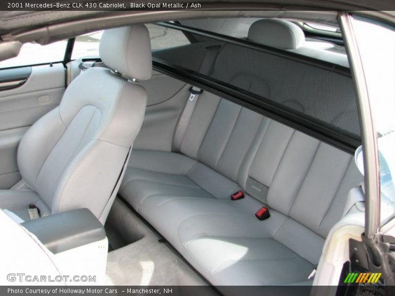 Black Opal Metallic / Ash 2001 Mercedes-Benz CLK 430 Cabriolet