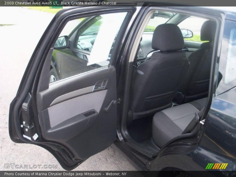Black Granite Metallic / Charcoal 2009 Chevrolet Aveo Aveo5 LT