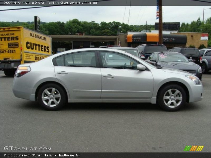 Radiant Silver Metallic / Charcoal 2009 Nissan Altima 2.5 SL