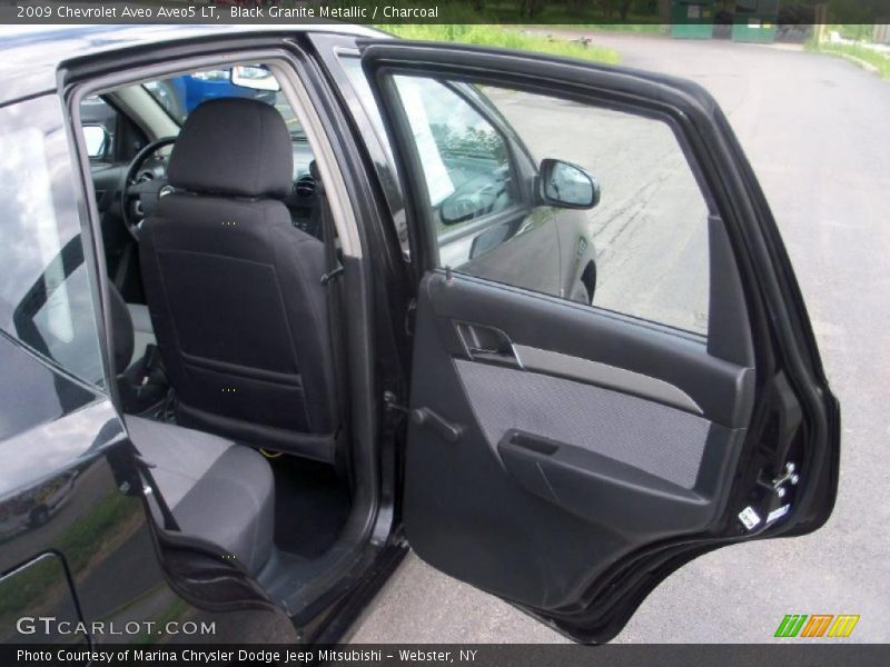 Black Granite Metallic / Charcoal 2009 Chevrolet Aveo Aveo5 LT
