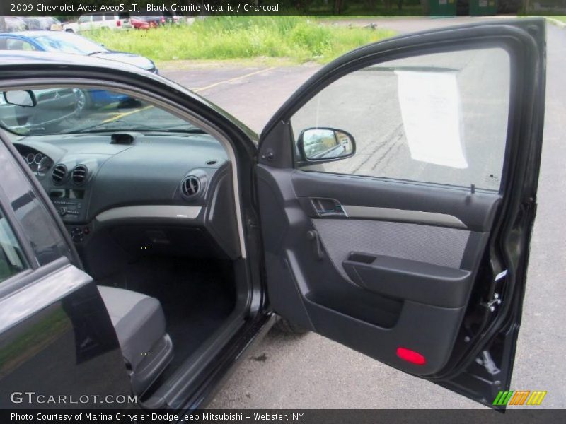 Black Granite Metallic / Charcoal 2009 Chevrolet Aveo Aveo5 LT