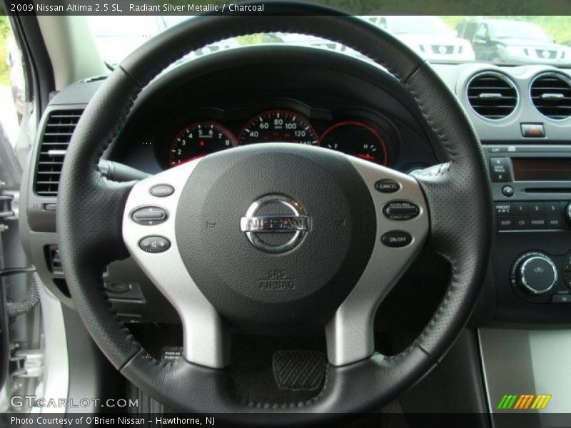 Radiant Silver Metallic / Charcoal 2009 Nissan Altima 2.5 SL
