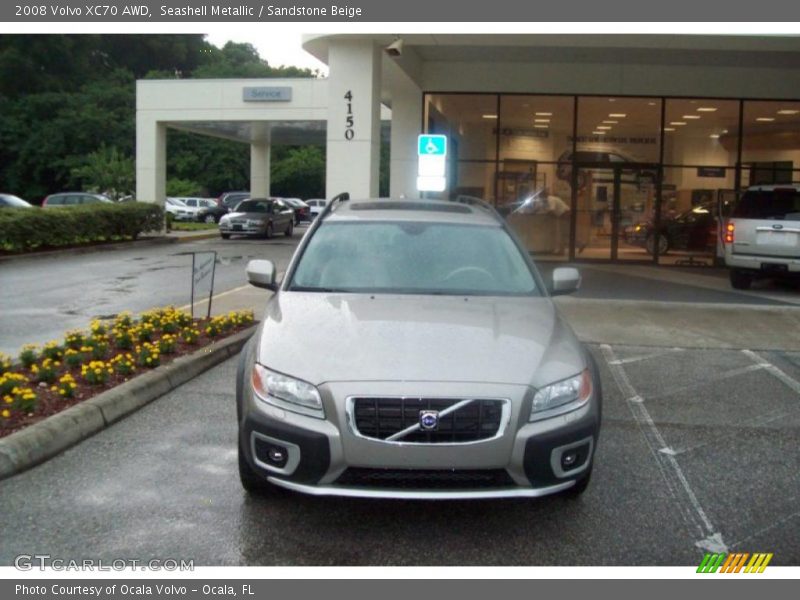 Seashell Metallic / Sandstone Beige 2008 Volvo XC70 AWD