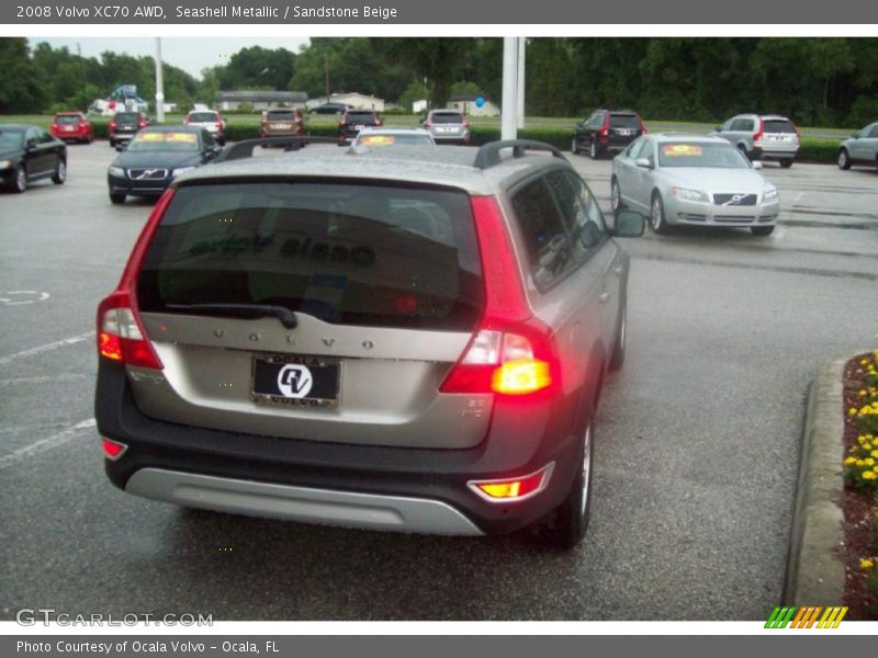 Seashell Metallic / Sandstone Beige 2008 Volvo XC70 AWD