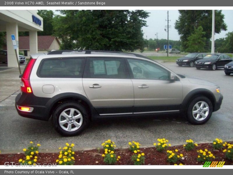Seashell Metallic / Sandstone Beige 2008 Volvo XC70 AWD