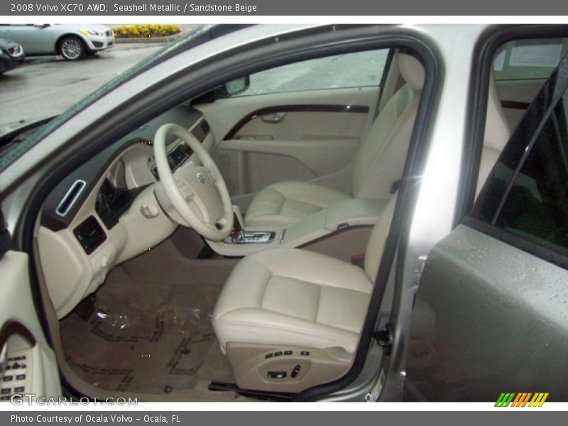 Seashell Metallic / Sandstone Beige 2008 Volvo XC70 AWD