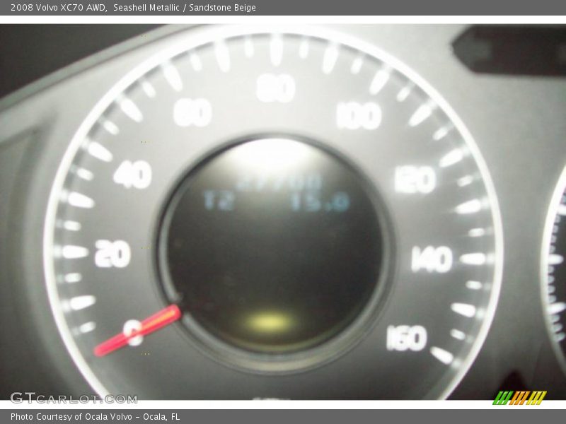 Seashell Metallic / Sandstone Beige 2008 Volvo XC70 AWD
