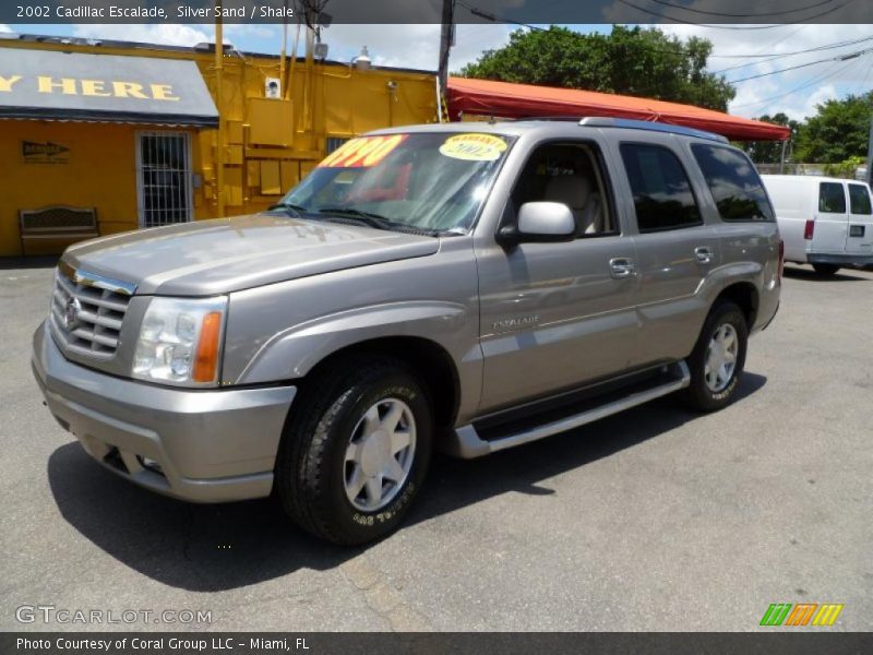 Silver Sand / Shale 2002 Cadillac Escalade
