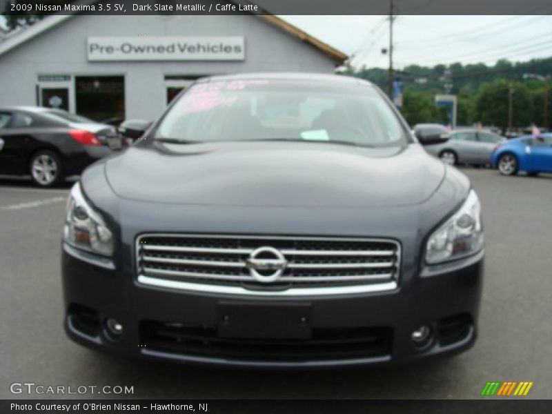 Dark Slate Metallic / Caffe Latte 2009 Nissan Maxima 3.5 SV