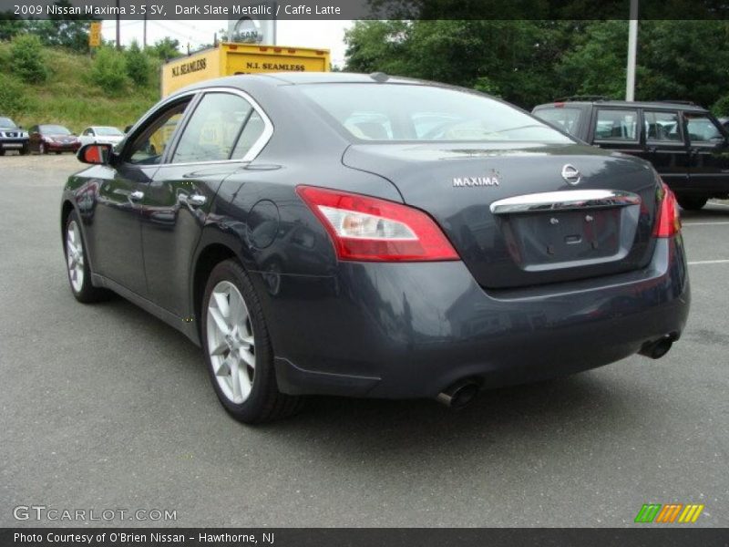 Dark Slate Metallic / Caffe Latte 2009 Nissan Maxima 3.5 SV