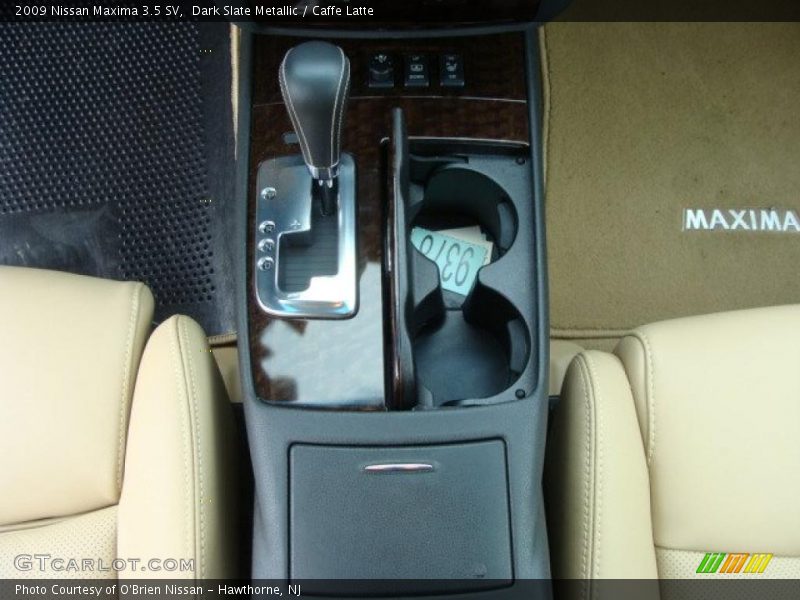 Dark Slate Metallic / Caffe Latte 2009 Nissan Maxima 3.5 SV