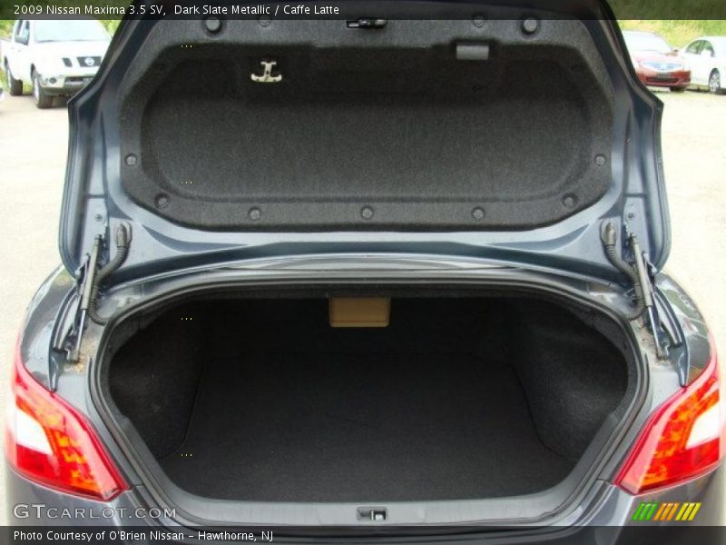 Dark Slate Metallic / Caffe Latte 2009 Nissan Maxima 3.5 SV