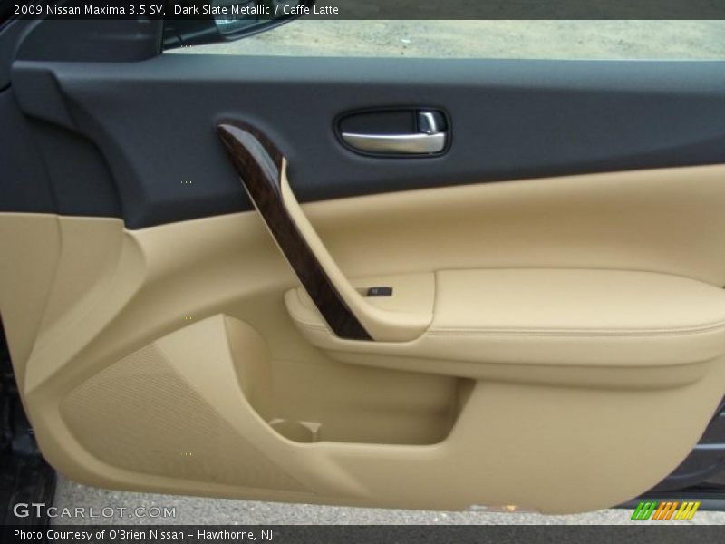 Dark Slate Metallic / Caffe Latte 2009 Nissan Maxima 3.5 SV