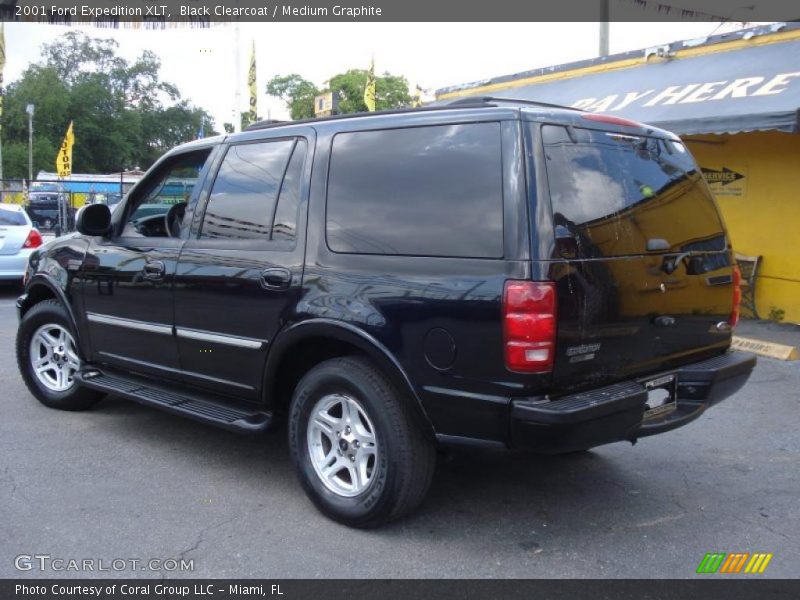 Black Clearcoat / Medium Graphite 2001 Ford Expedition XLT