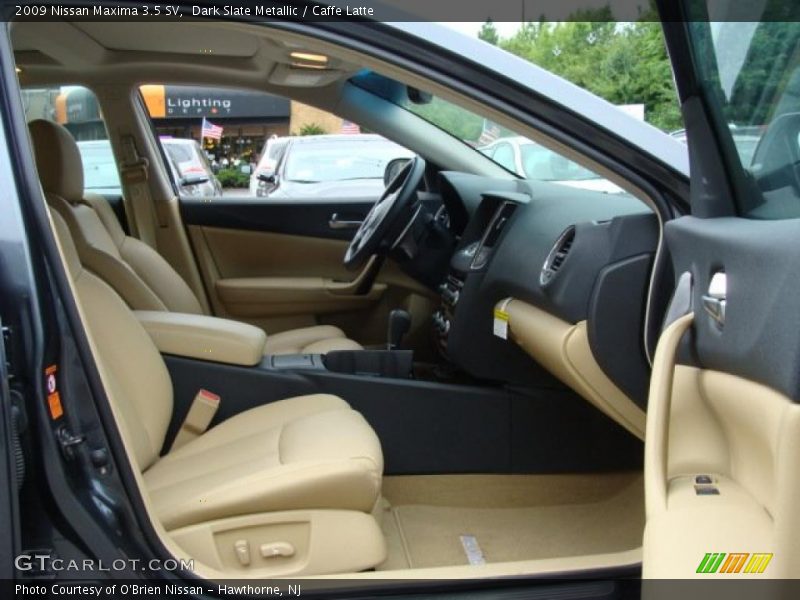 Dark Slate Metallic / Caffe Latte 2009 Nissan Maxima 3.5 SV