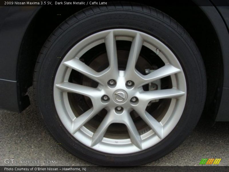 Dark Slate Metallic / Caffe Latte 2009 Nissan Maxima 3.5 SV