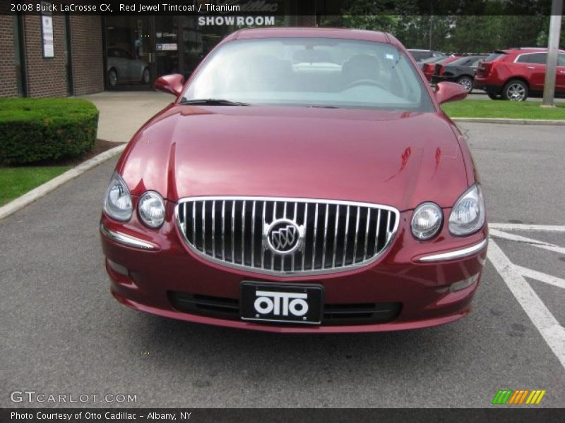 Red Jewel Tintcoat / Titanium 2008 Buick LaCrosse CX