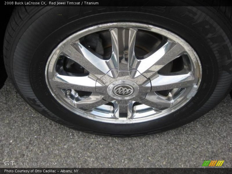 Red Jewel Tintcoat / Titanium 2008 Buick LaCrosse CX