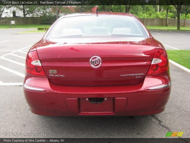 Red Jewel Tintcoat / Titanium 2008 Buick LaCrosse CX