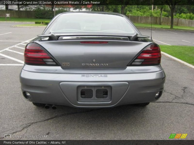 Graystone Metallic / Dark Pewter 2005 Pontiac Grand Am SE Sedan