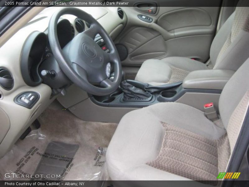 Graystone Metallic / Dark Pewter 2005 Pontiac Grand Am SE Sedan
