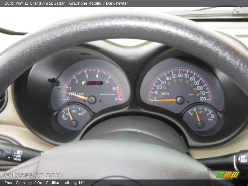 Graystone Metallic / Dark Pewter 2005 Pontiac Grand Am SE Sedan