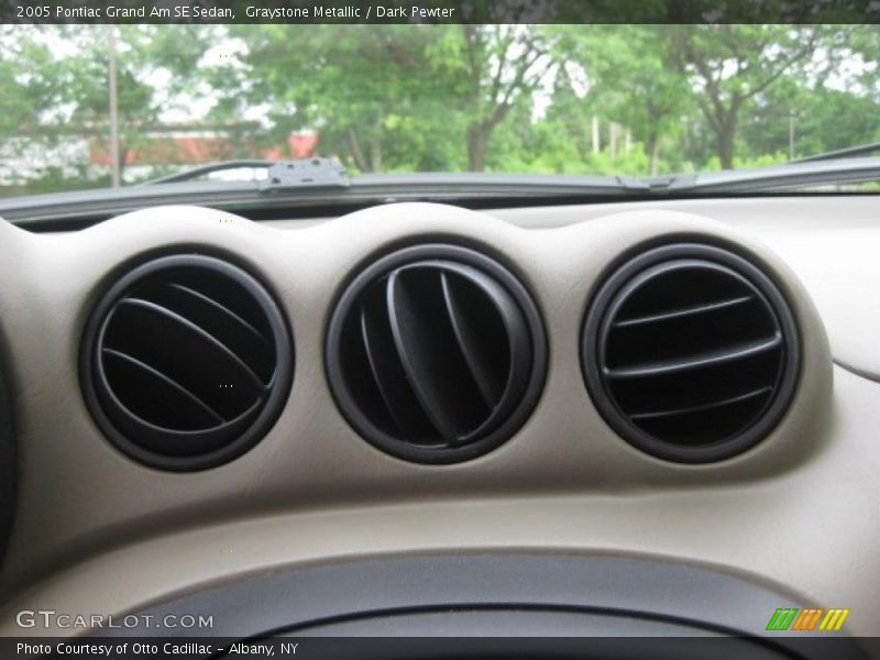 Graystone Metallic / Dark Pewter 2005 Pontiac Grand Am SE Sedan