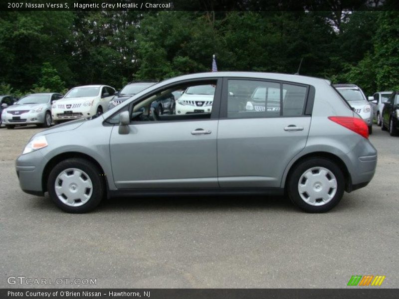 Magnetic Grey Metallic / Charcoal 2007 Nissan Versa S