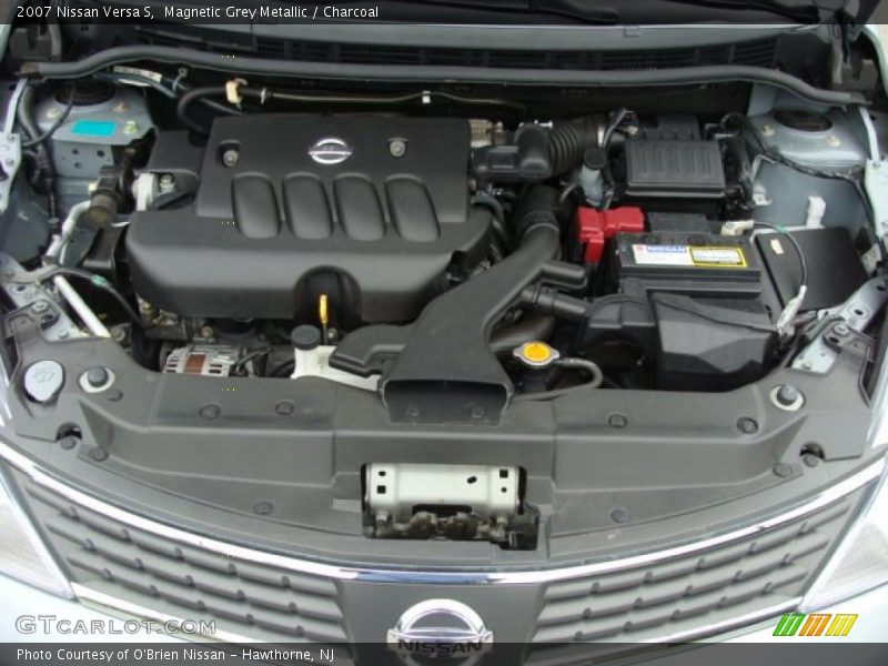 Magnetic Grey Metallic / Charcoal 2007 Nissan Versa S