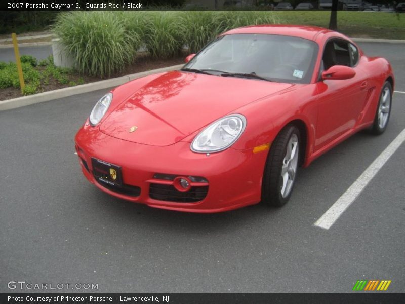 Guards Red / Black 2007 Porsche Cayman S