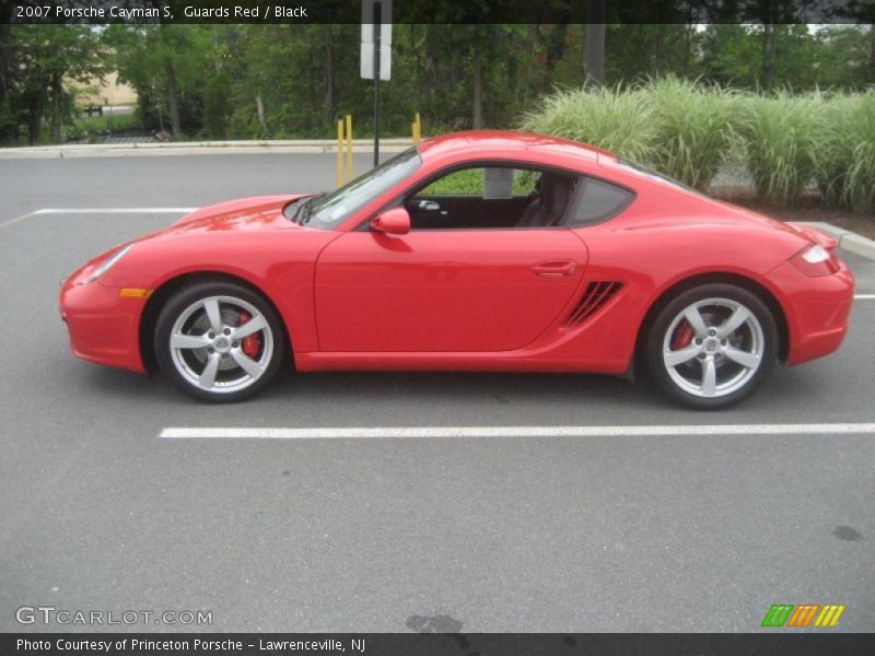 Guards Red / Black 2007 Porsche Cayman S