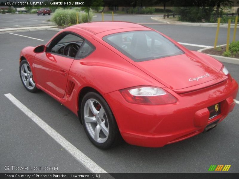 Guards Red / Black 2007 Porsche Cayman S