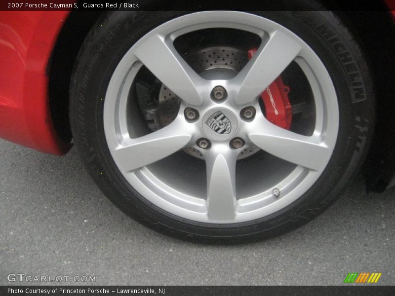 Guards Red / Black 2007 Porsche Cayman S