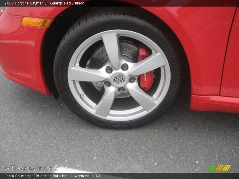 Guards Red / Black 2007 Porsche Cayman S