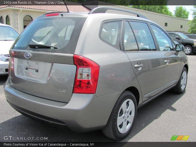 Titanium Gray / Gray 2009 Kia Rondo LX