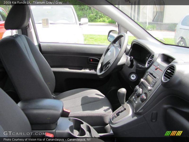 Titanium Gray / Gray 2009 Kia Rondo LX