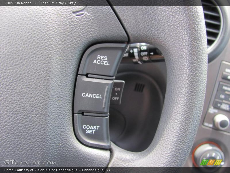 Titanium Gray / Gray 2009 Kia Rondo LX